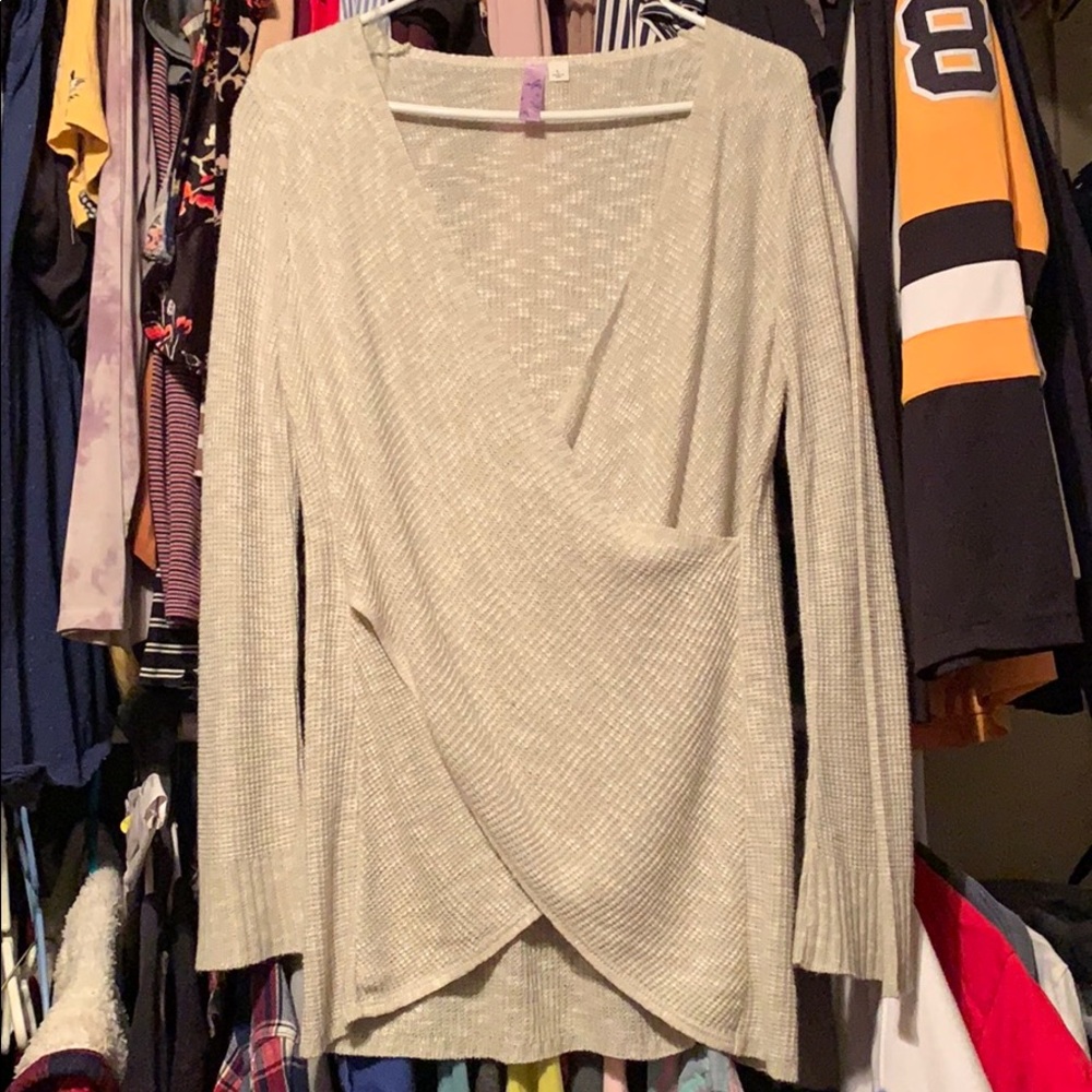Deep V Neck Sweater